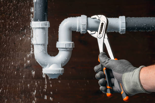Professional Drain Cleaning technician working in Alcove, NY